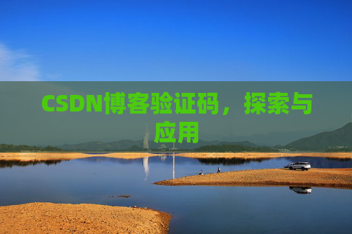 CSDN博客验证码，探索与应用